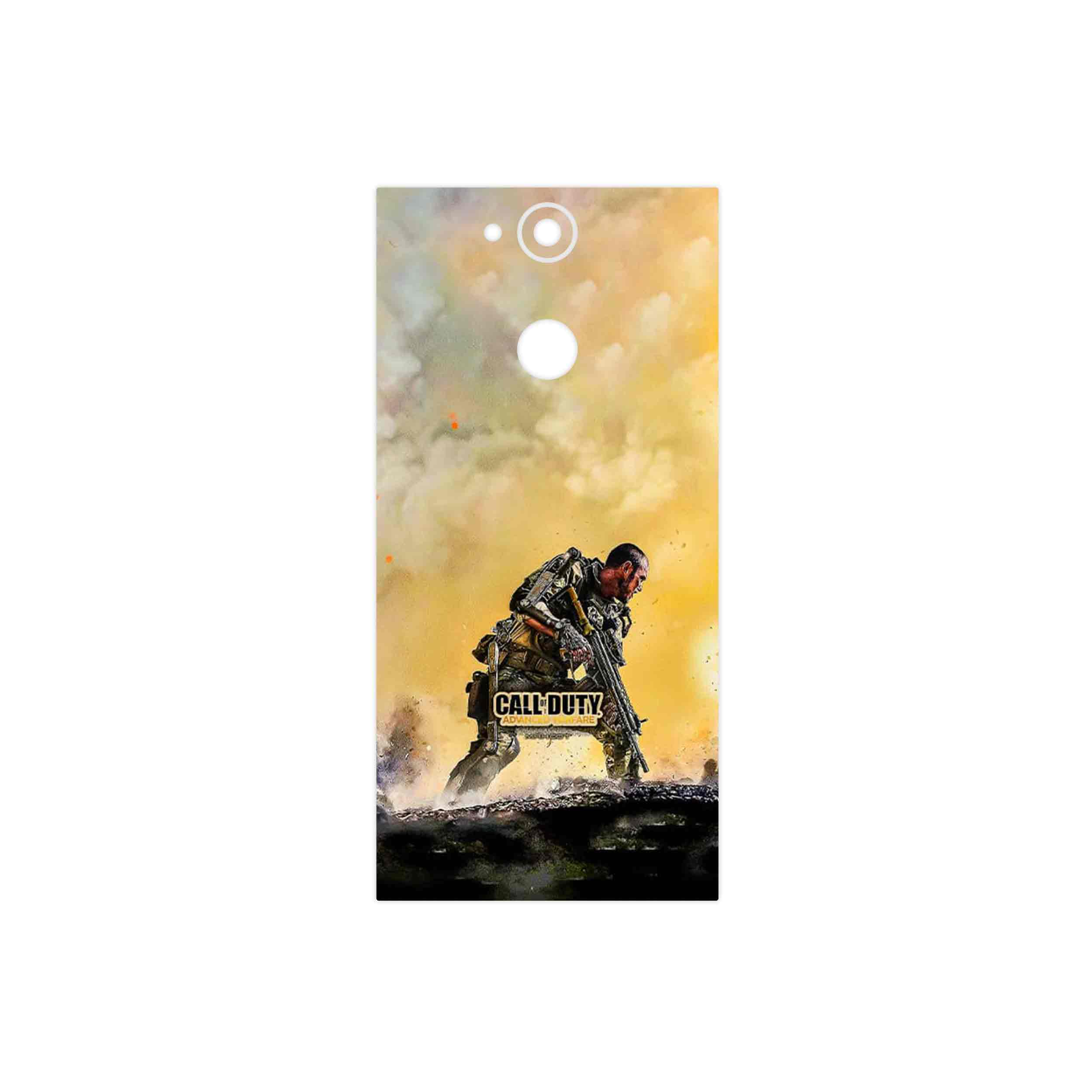 برچسب پوششی ماهوت مدل Call of Duty Warfare Game Series مناسب برای گوشی موبایل سونی Xperia XA2