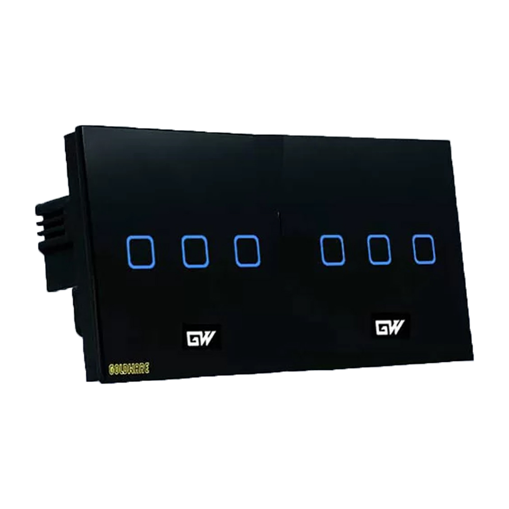 کلید لمسی 6 پل گلدور