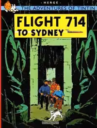 کتاب Tintin Flight 714 to Sydney پرواز 714 به سیدنی (تن تن 22 گلاسه)