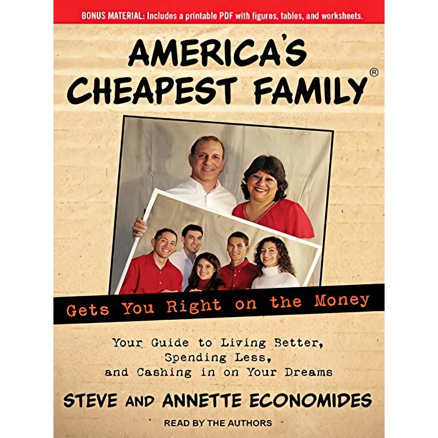 کتاب America,s Cheapest Family اثر Annette Economides and Steve Economides انتشارات Tantor