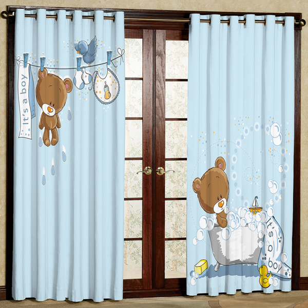 پرده پانچی کد 6180 سایز 280x140 سانتی متر