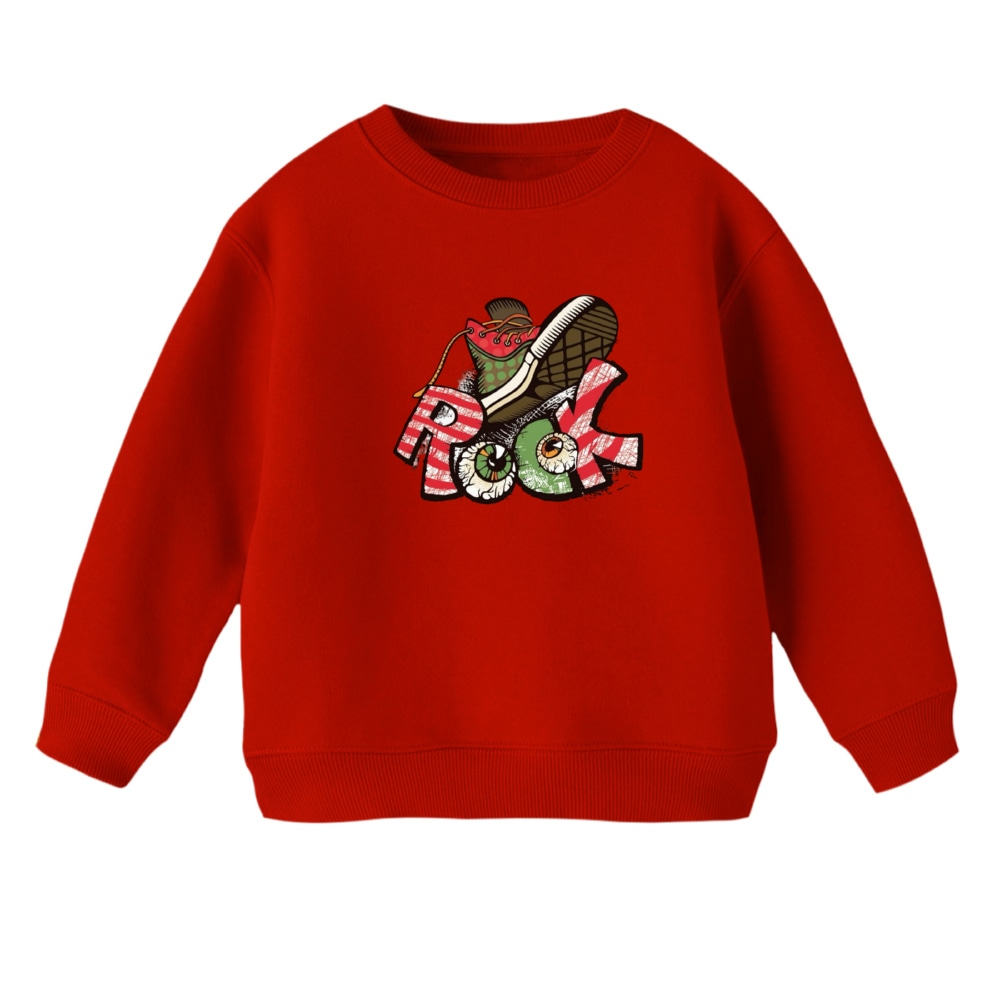 سویشرت بچگانه مدل کتونی کد 1 رنگ قرمز