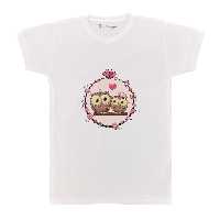 تی شرت بچگانه پرمانه طرح cute کد pmt.2283