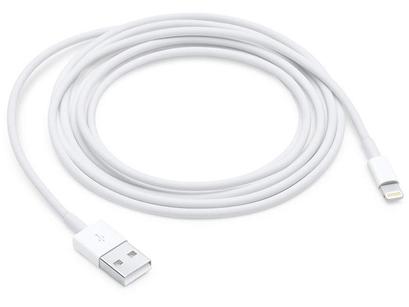 کابل اورجینال Lightning به USB اپل مدل A1510 MD819ZM/A به طول 2 متر