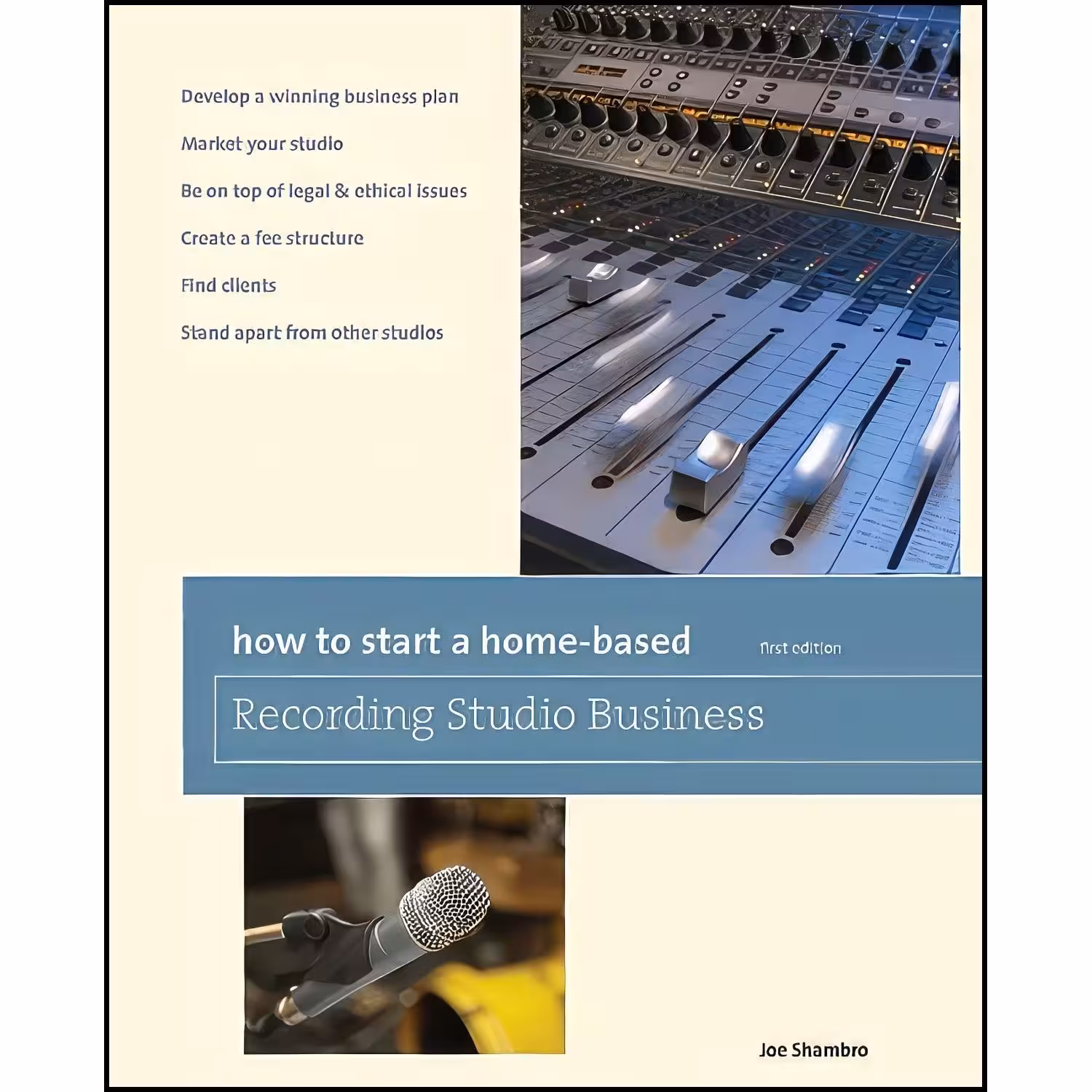 کتاب زبان اصلی How to Start a HomeBased Recording Studio Business 