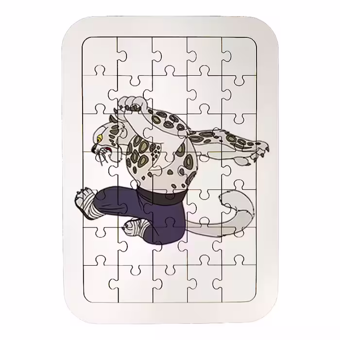پازل 35 تکه مدل پاندا مونگ فو کار کد 89