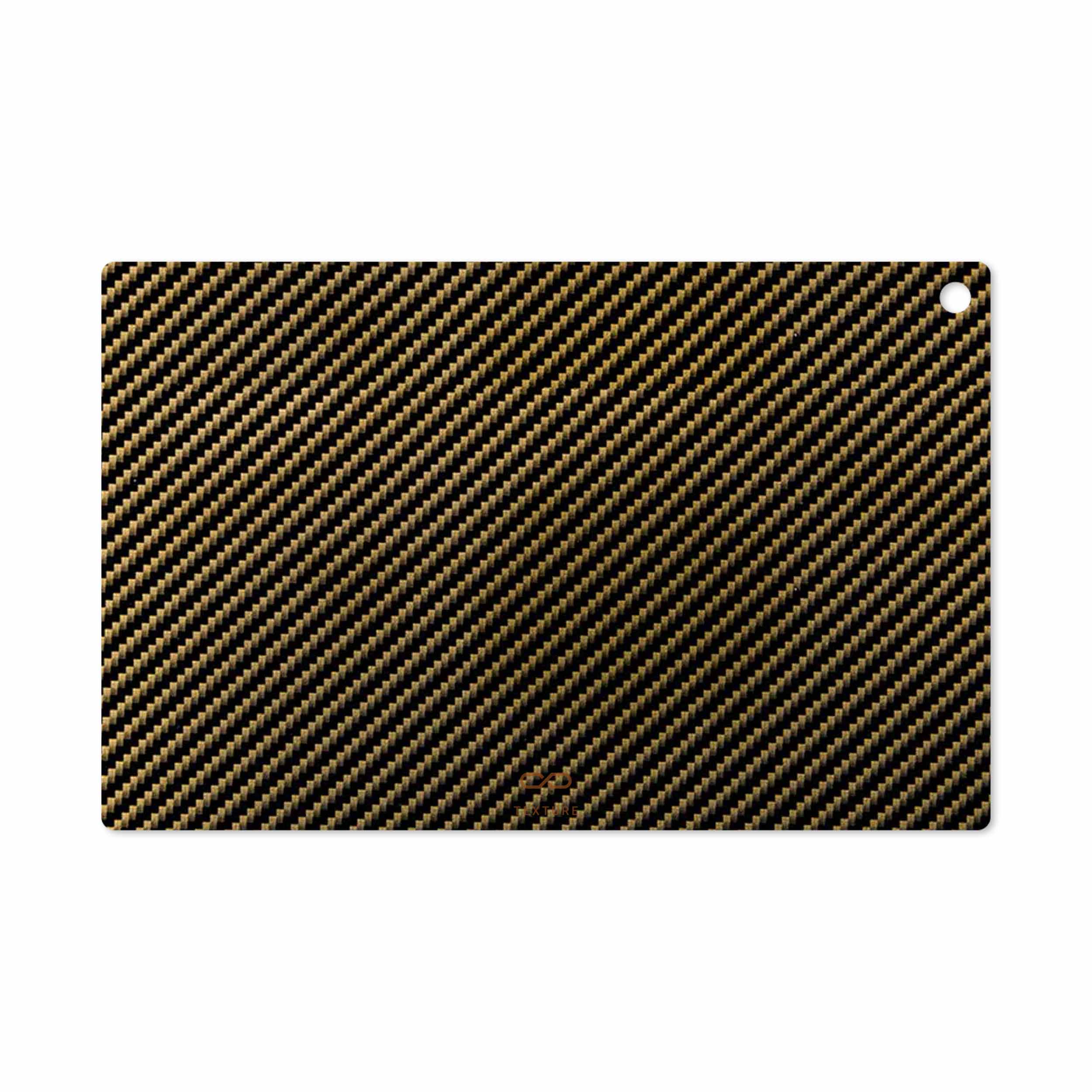 برچسب پوششی ماهوت مدل Glossy-Brown-Fiber مناسب برای تبلت سونی Xperia Tablet Z LTE 2013