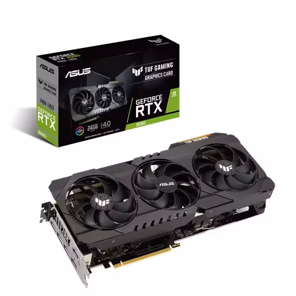 کارت گرافیک  ایسوس  مدل TUF RTX3090-O24G-GAMING حافظه 24 گیگابایت