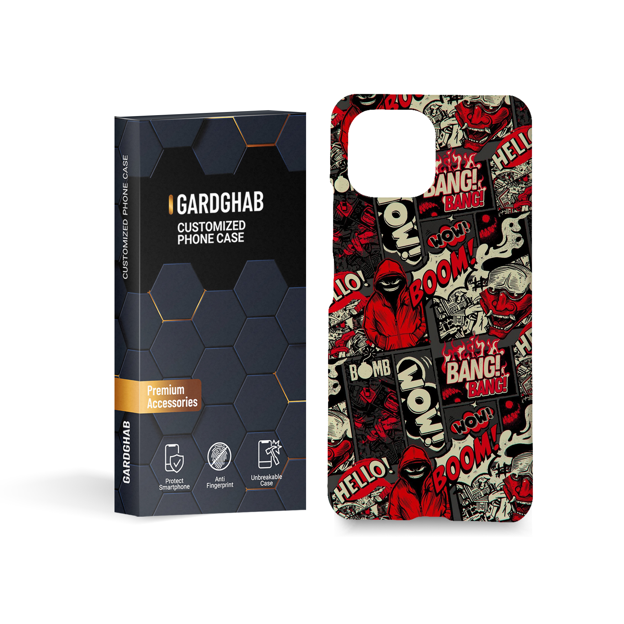  کاور گارد قاب مدل پسرانه مناسب برای گوشی موبایل شیائومی Mi 11 lite