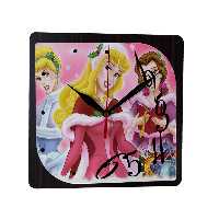 ساعت دیواری کودک طرح زیبای خفته tu10