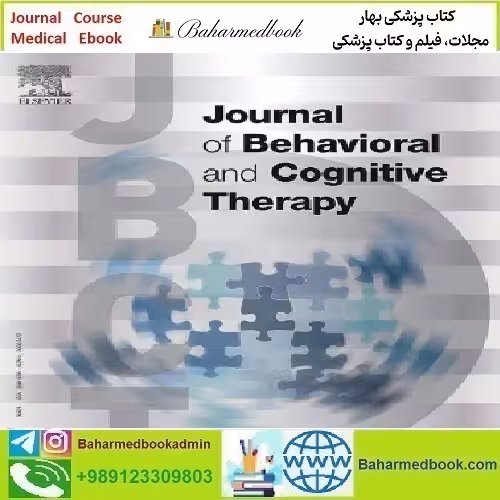 Journal of Behavioral and Cognitive Therapy Volume 31 Issue 1 to