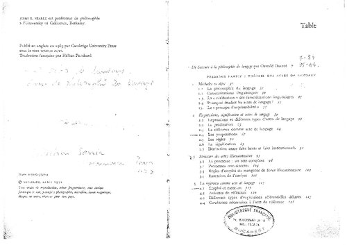 خرید و دانلود نسخه کامل کتاب Les actes du langage : Essai de philosophie du langage