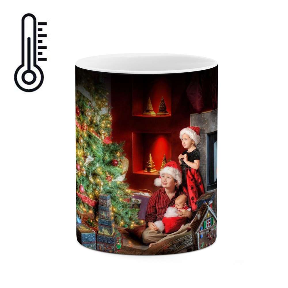 ماگ حرارتی طرح کریسمس مدل mgph14495