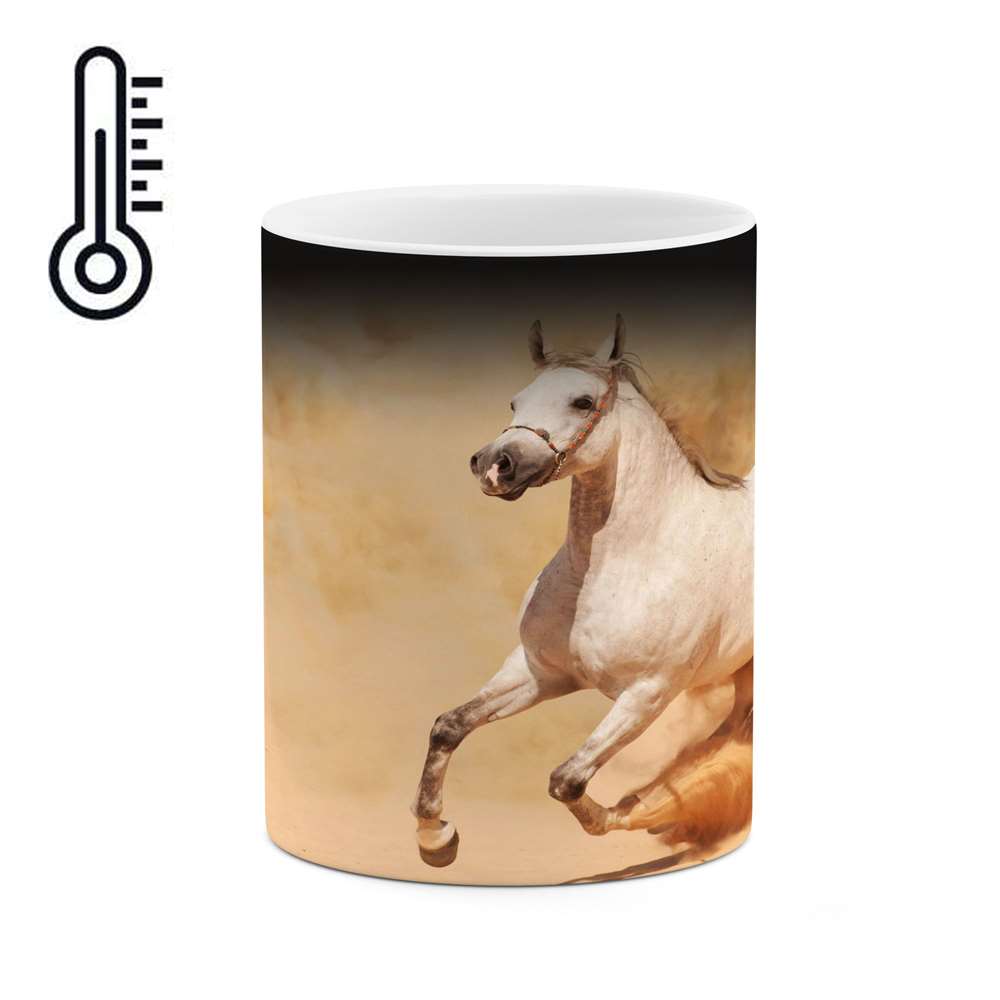 ماگ حرارتی طرح اسب  مدل mgph14123