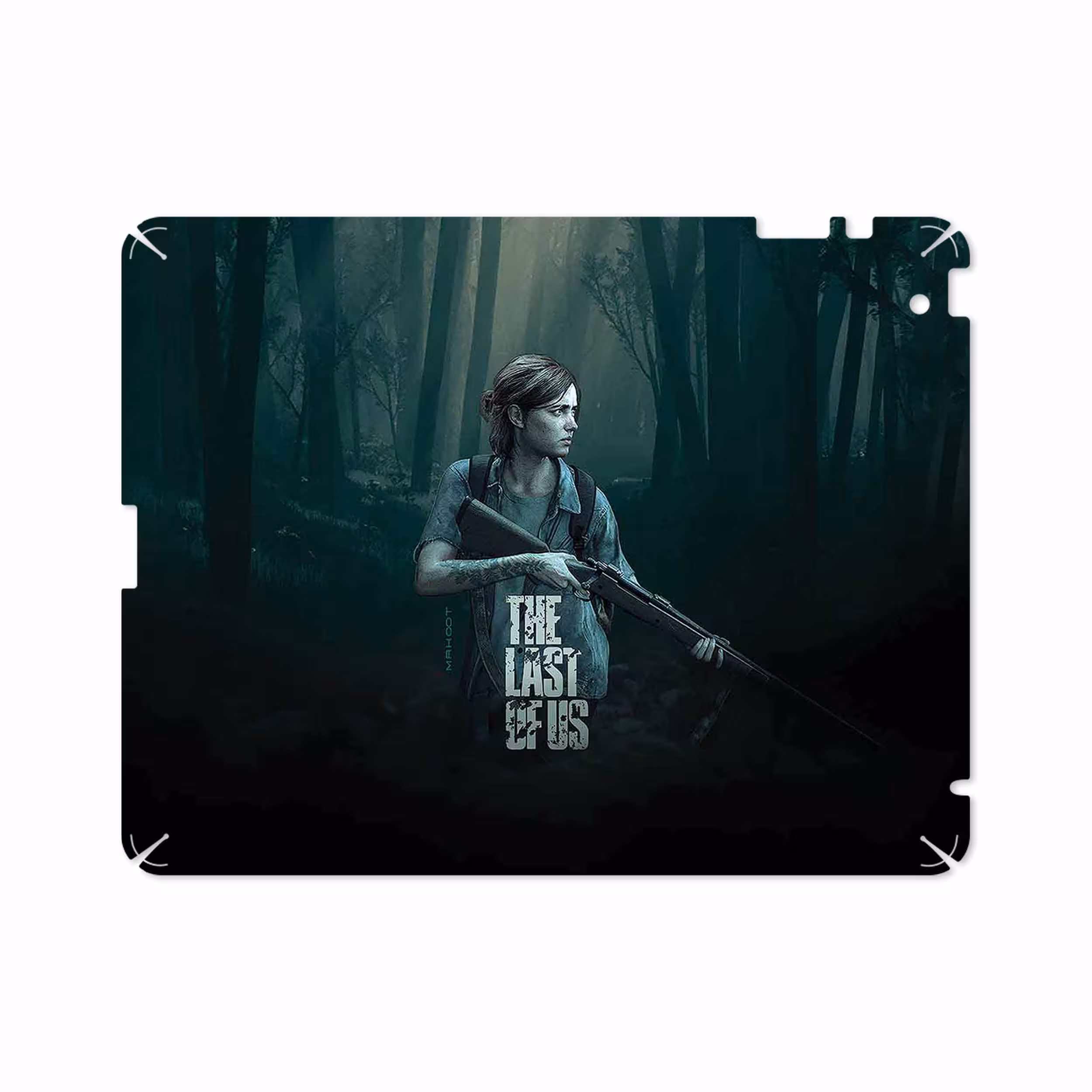 برچسب پوششی ماهوت مدل The Last of Us مناسب برای تبلت اپل iPad 2 2011 A1397