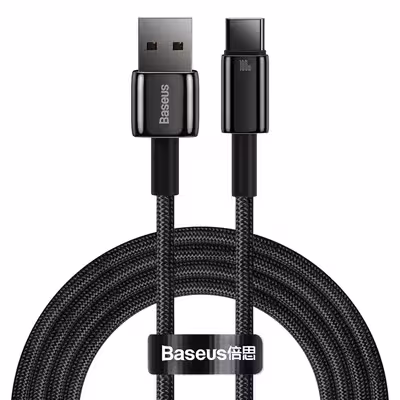 کابل USB به USB-C باسئوس مدل Tangstan New Pack طول 2 متر