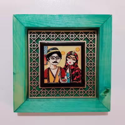 تابلو طرح خاتون کد san925