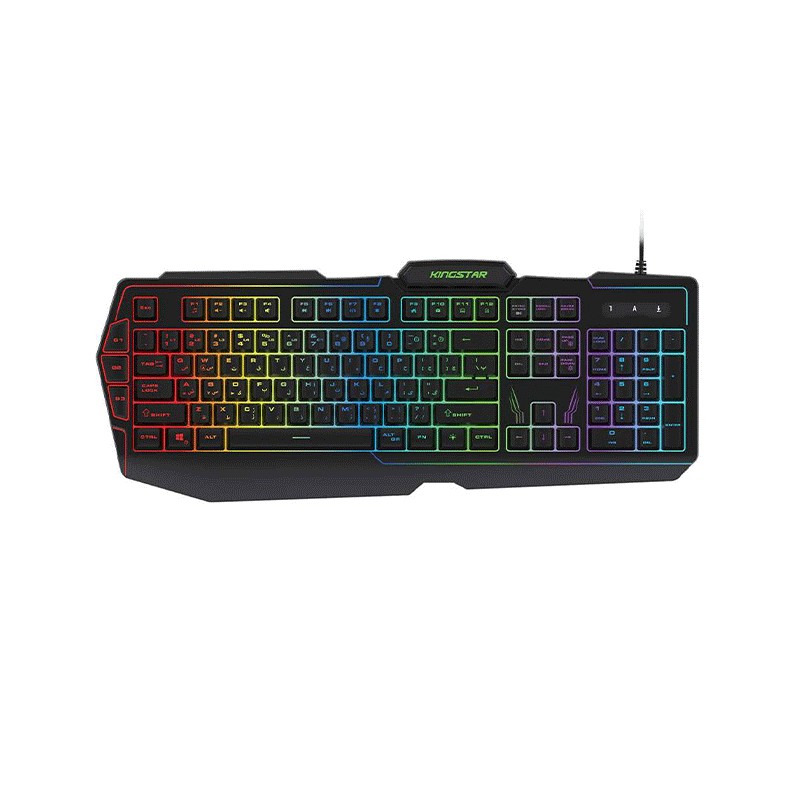 gaming keyboard kingstar model kb172g - کیبورد گیمینگ کینگ استار مدل KB172G مخصوص بازی