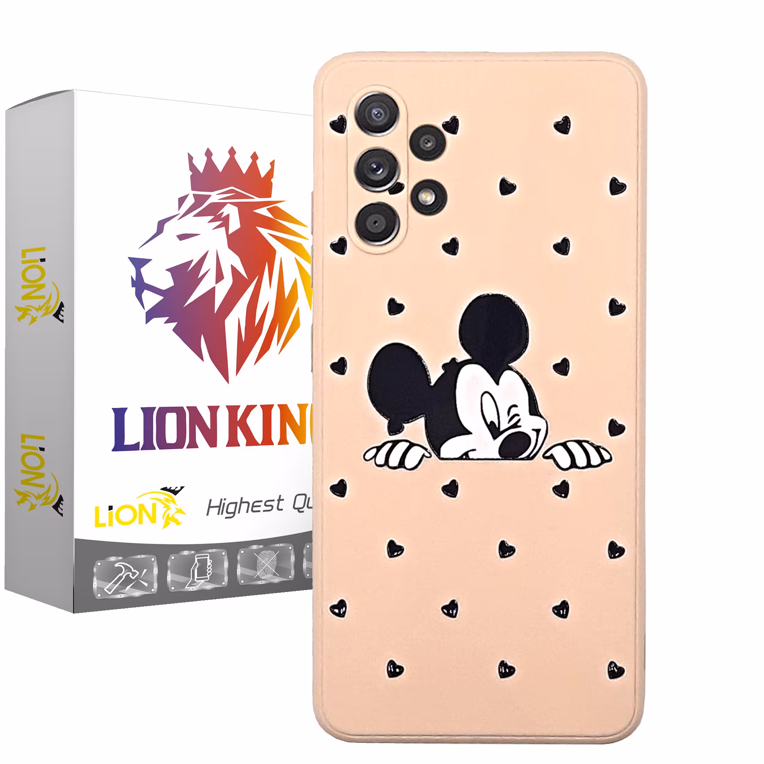 کاور لاین کینگ مدل PORMIKI مناسب برای گوشی موبایل سامسونگ Galaxy A32 4G