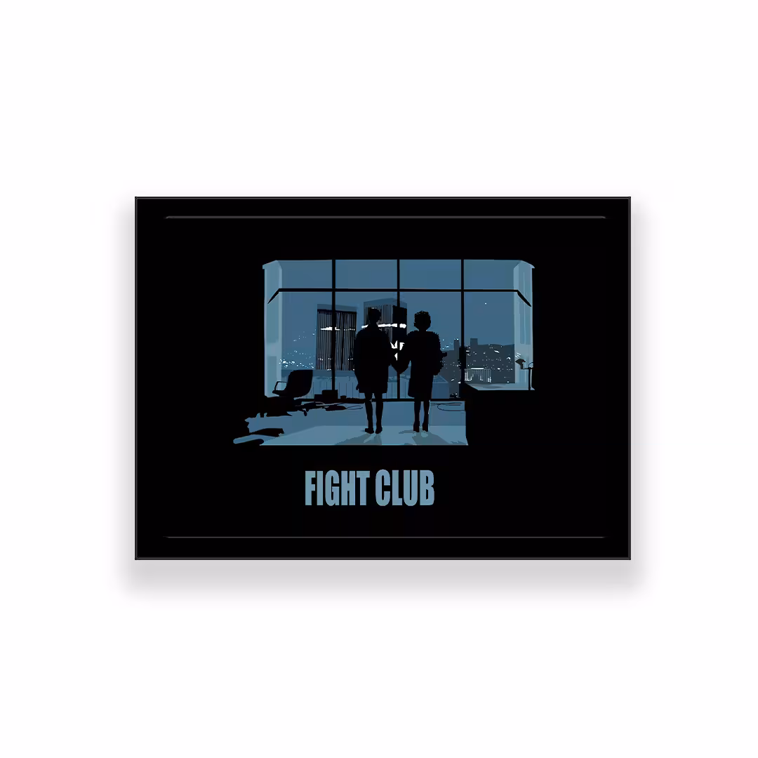 تابلو مدل fight club 02