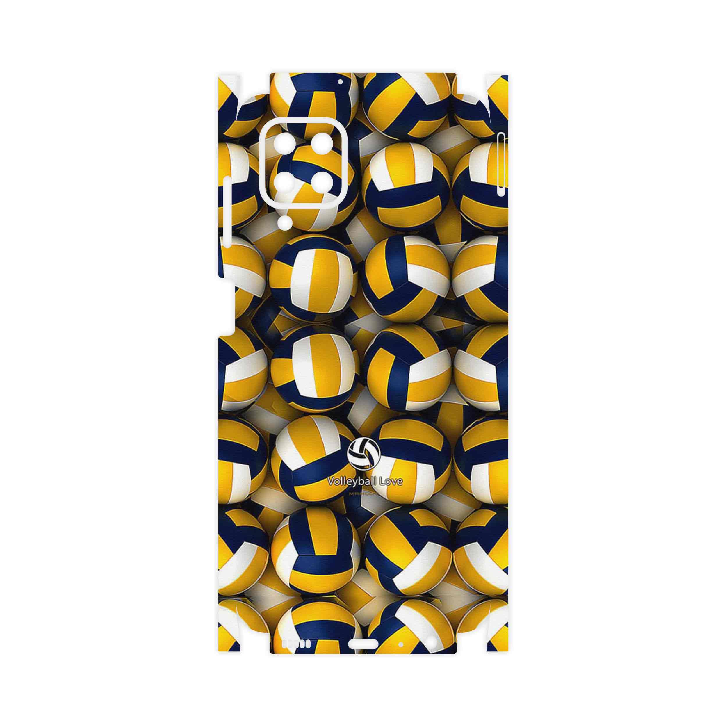 برچسب پوششی ماهوت مدل Volleyball-FullSkin مناسب برای گوشی موبایل سامسونگ Galaxy F22