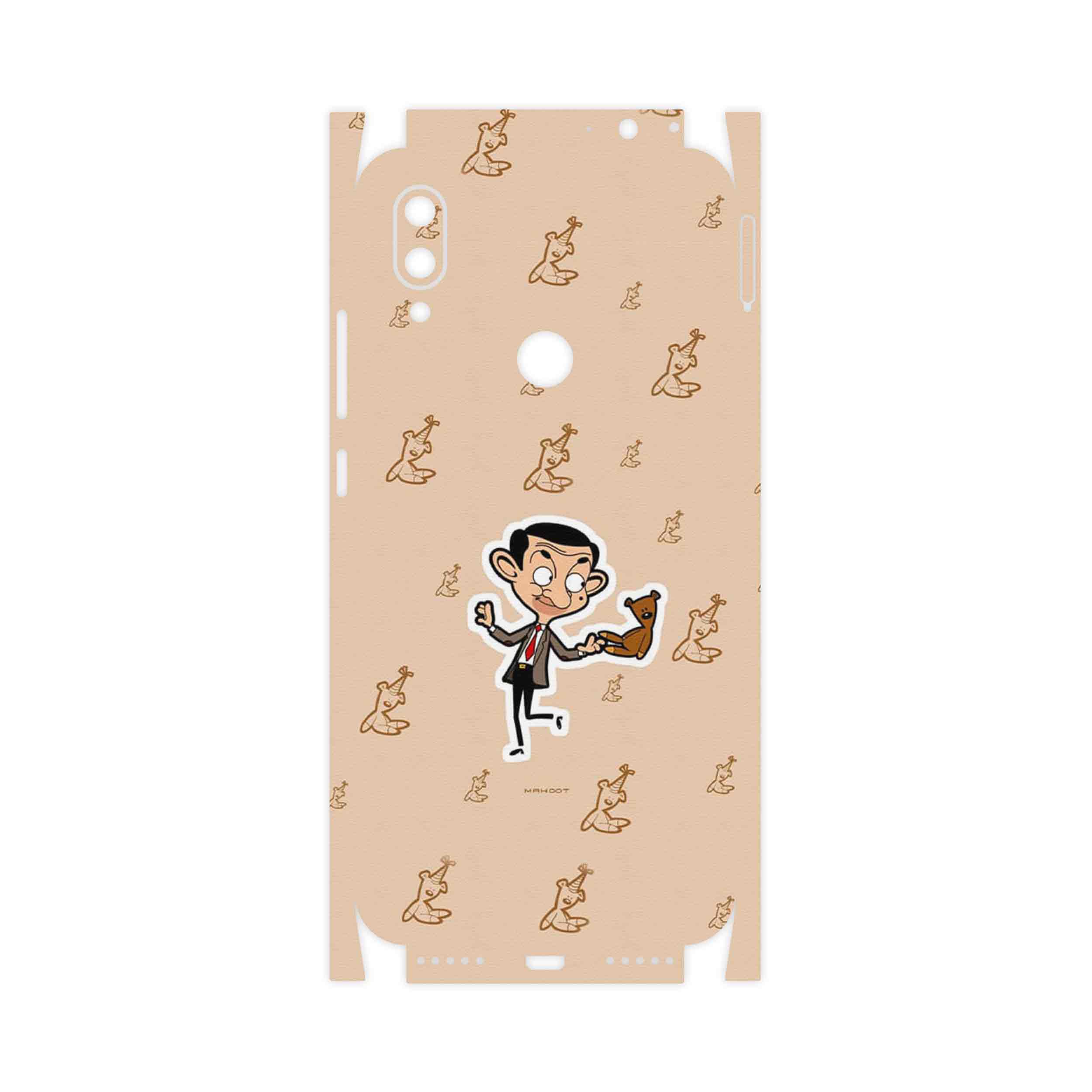 برچسب پوششی ماهوت مدل Mr.Bean-FullSkin مناسب برای گوشی موبایل شیائومی Redmi 7