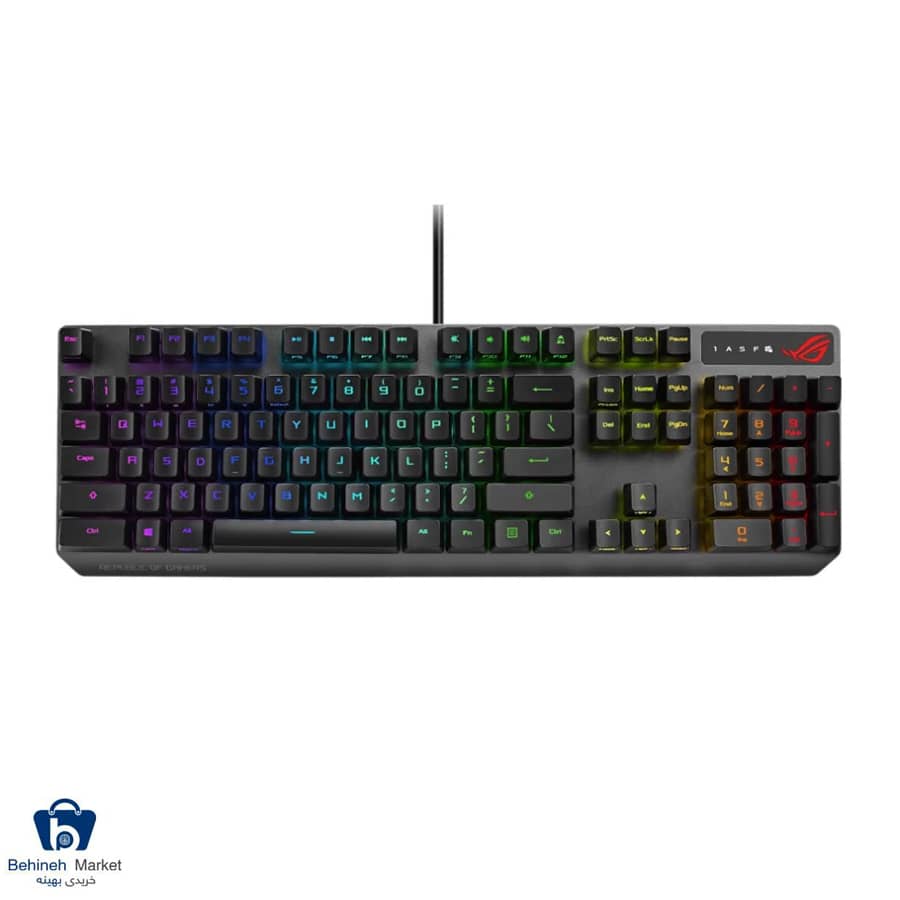 کیبورد مکانیکال مخصوص بازی ایسوس مدل ROG Strix Scope RX