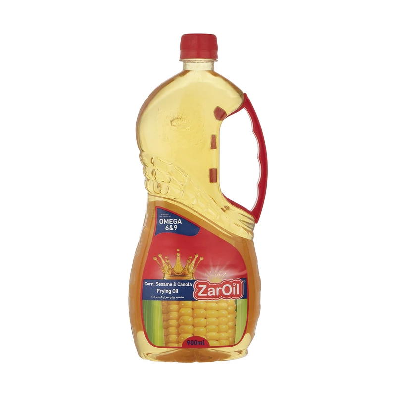 روغن سرخ کردنی 900ml زر ماکارون