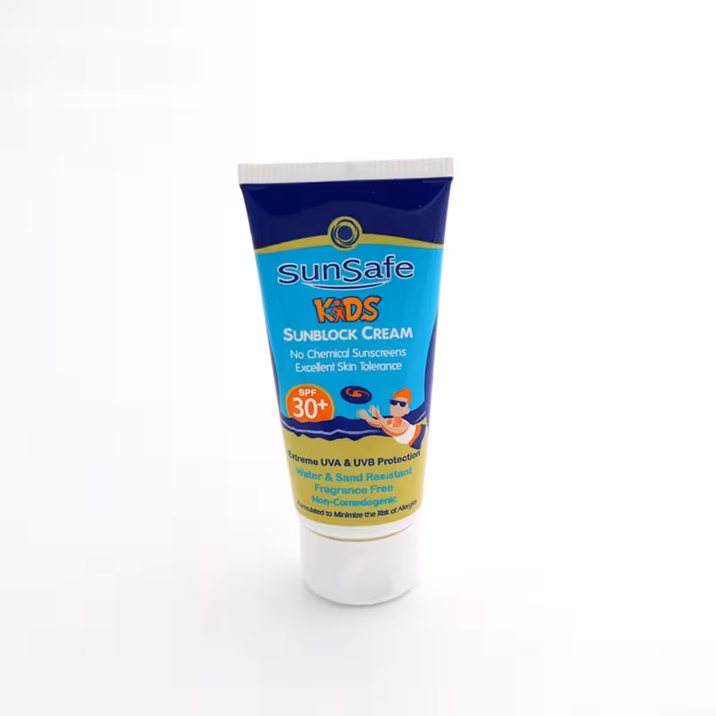 کرم ضدآفتاب کودکان سان سیف Spf30 کد 90320
