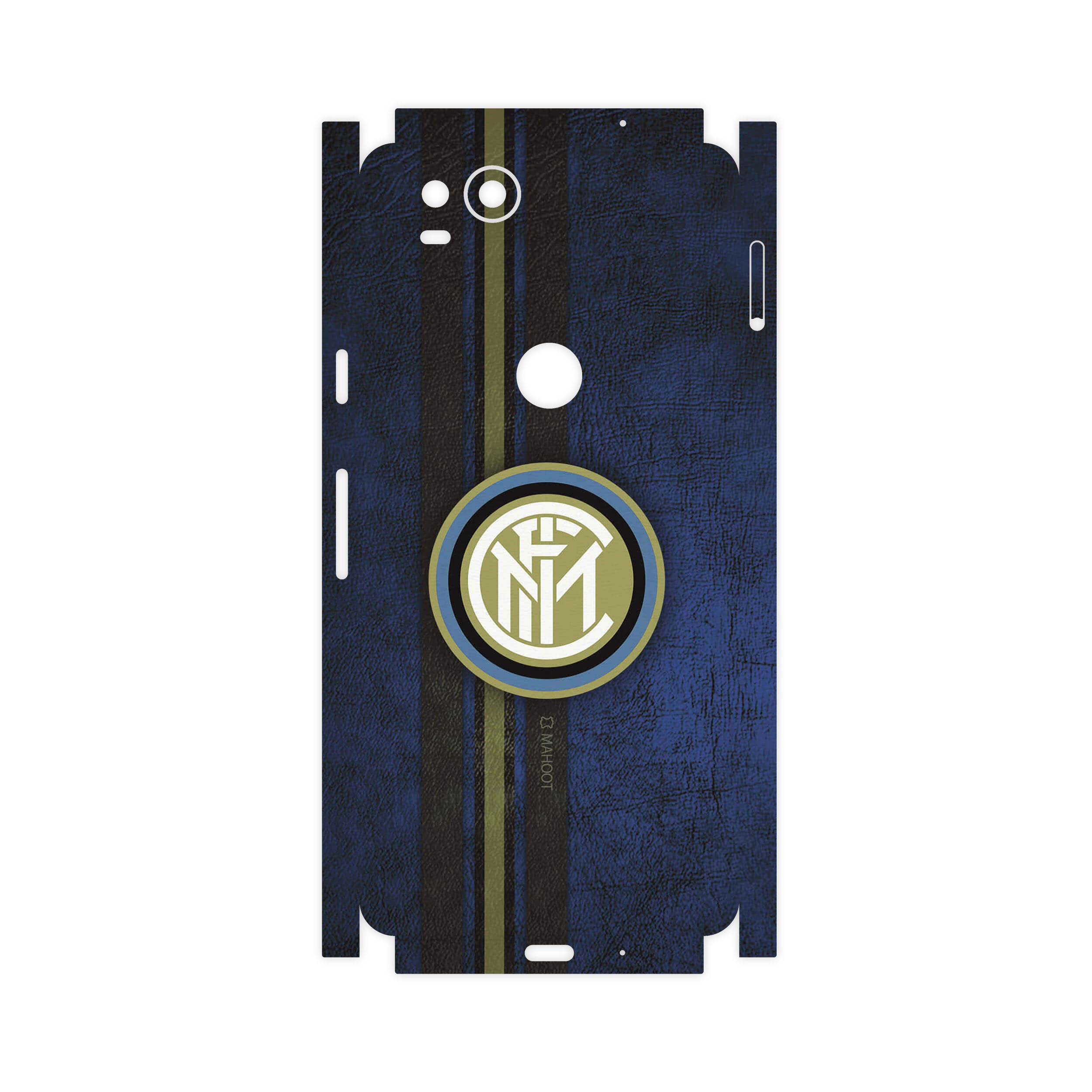 برچسب پوششی ماهوت مدل Inter-Milan-FC-FullSkin مناسب برای گوشی موبایل گوگل Pixel 2
