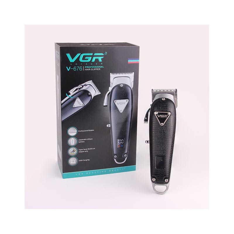 ماشین اصلاح حرفه ای وی جی آر مدل VGR-676 | ژینال