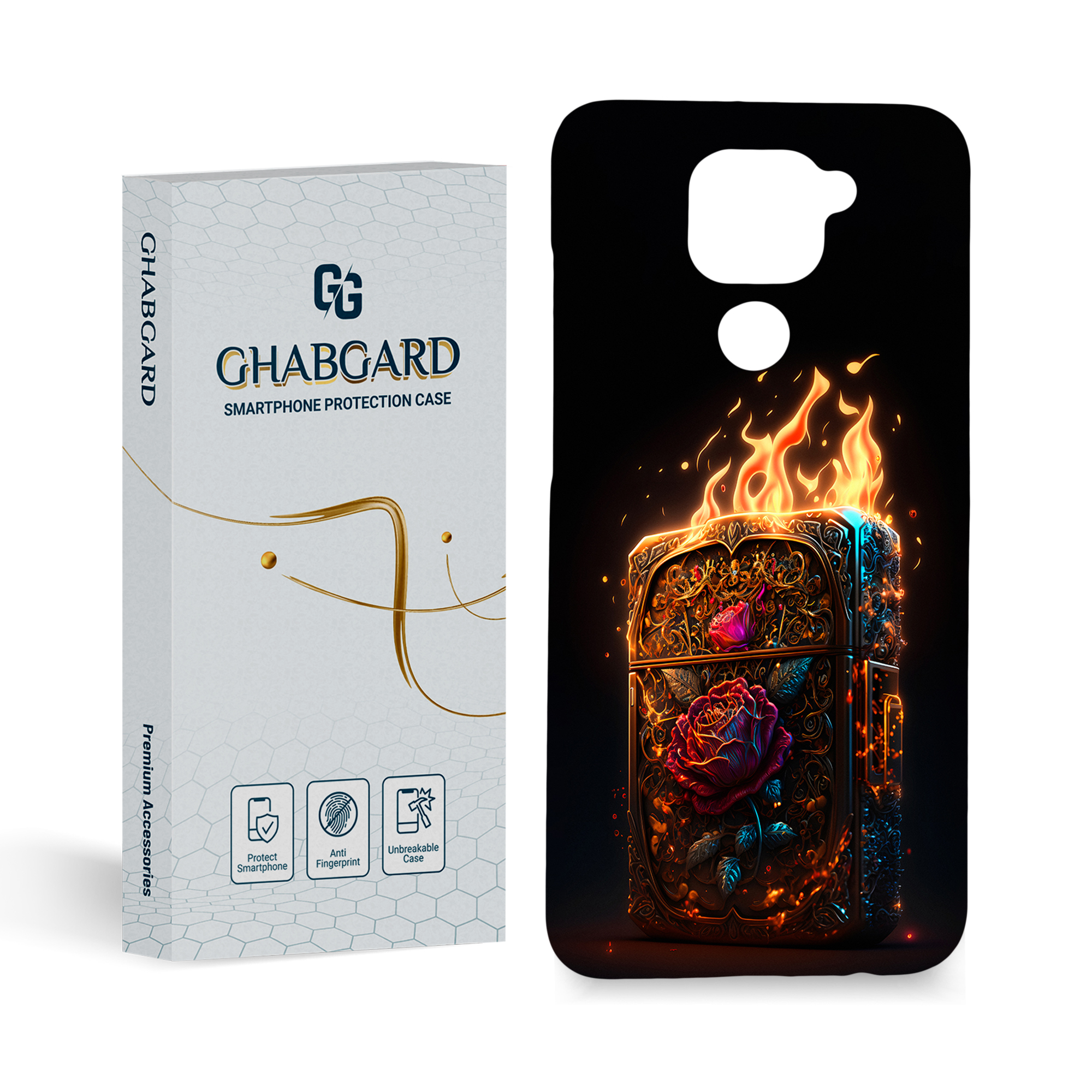 کاور قاب گارد مدل پسرانه مناسب برای گوشی موبایل  شیائومی Redmi note 9