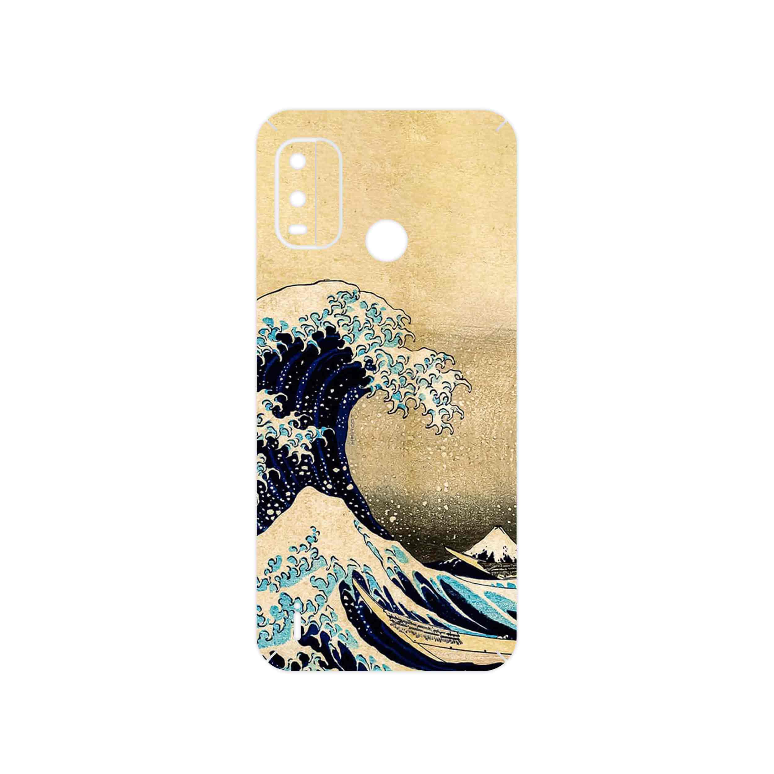 برچسب پوششی ماهوت مدل The Great Wave off Kanagawa of Hokusai مناسب برای گوشی موبایل نوکیا G11 Plus