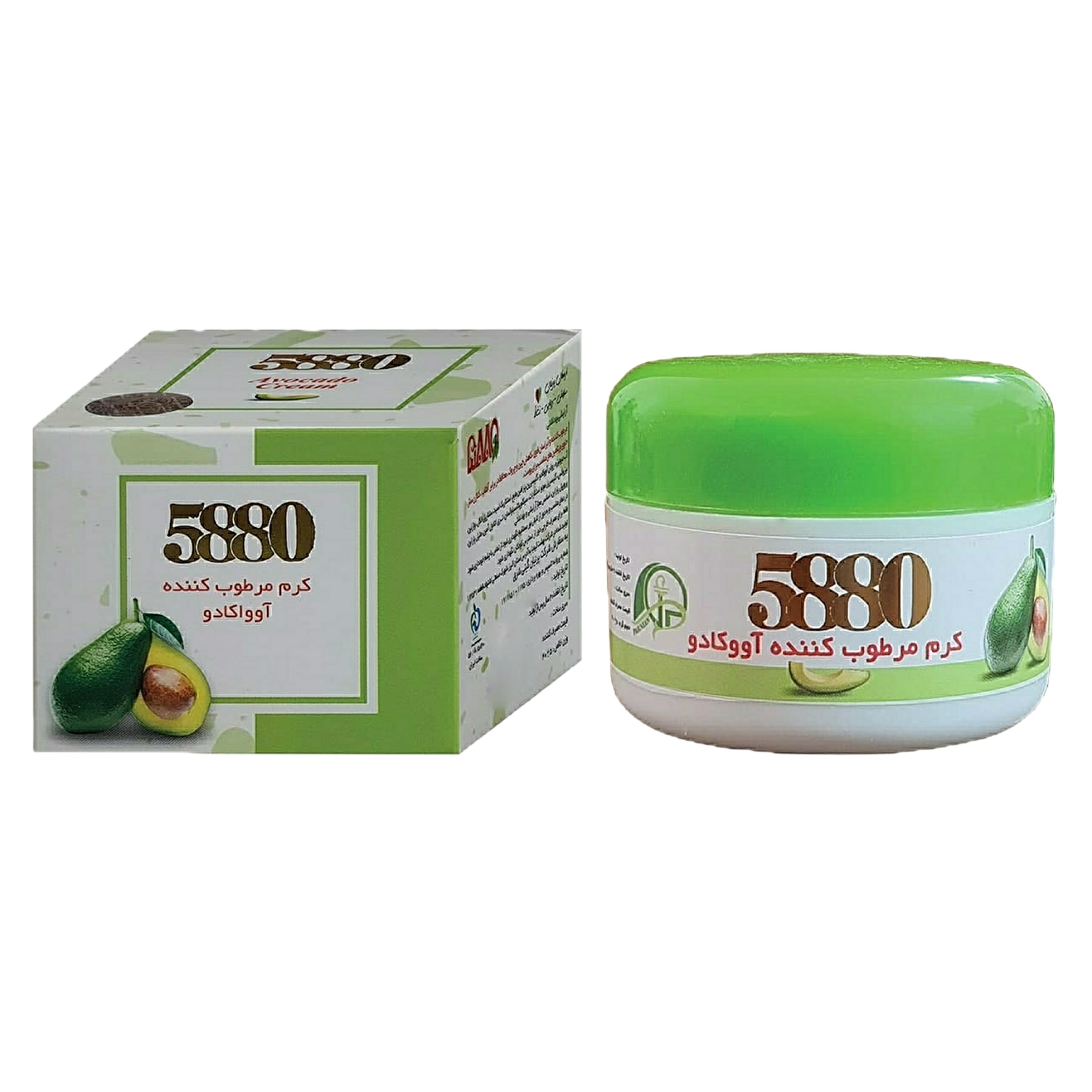 کرم مرطوب کننده 5880 مدل آووکادو وزن 40 گرم
