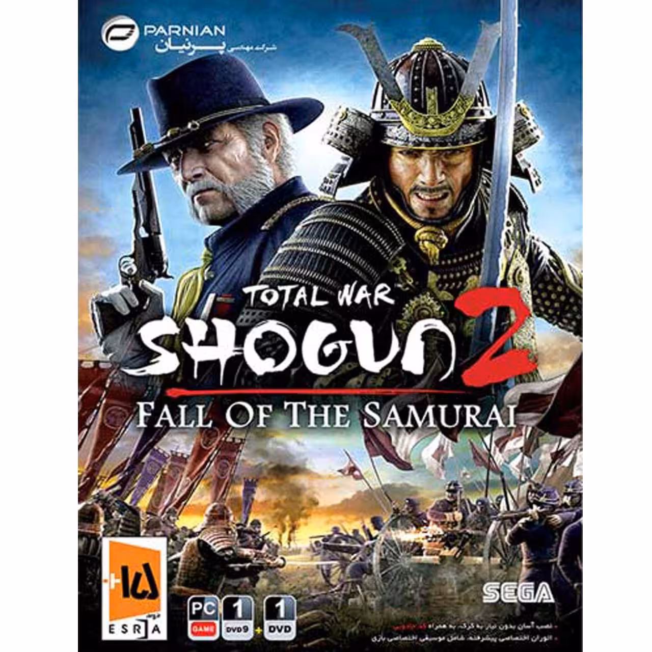 بازی کامپیوتری سقوط سامورایی ها Total War Shogun 2 Fall of The Samurai مخصوص PC