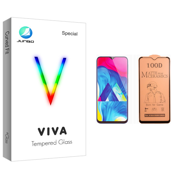محافظ صفحه نمایش سرامیکی جانبو مدل Viva Glass مناسب برای گوشی موبایل سامسونگ Galaxy M10 | کالا برتری