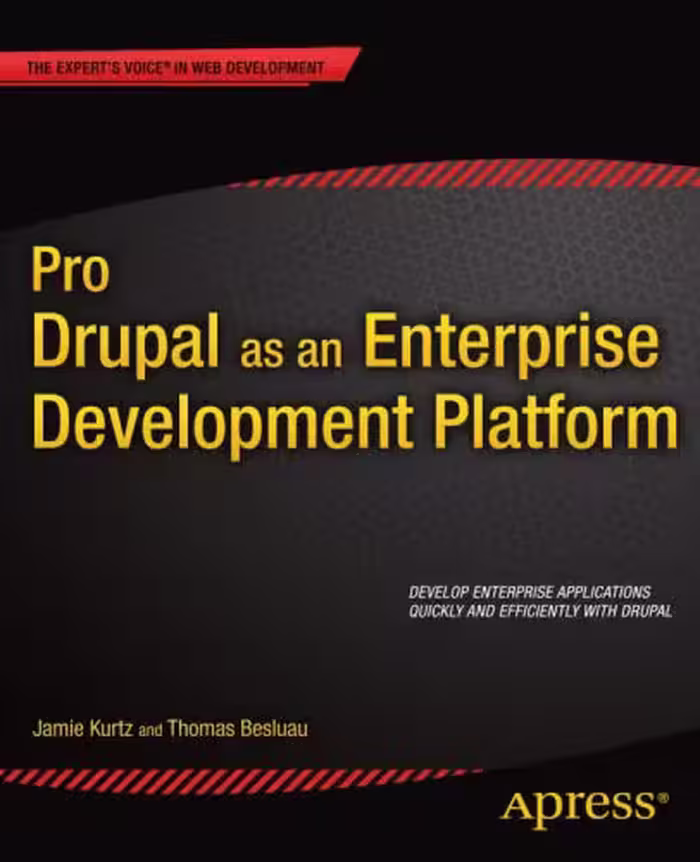 خرید و دانلود نسخه کامل کتاب Pro Drupal as an Enterprise Development Platform