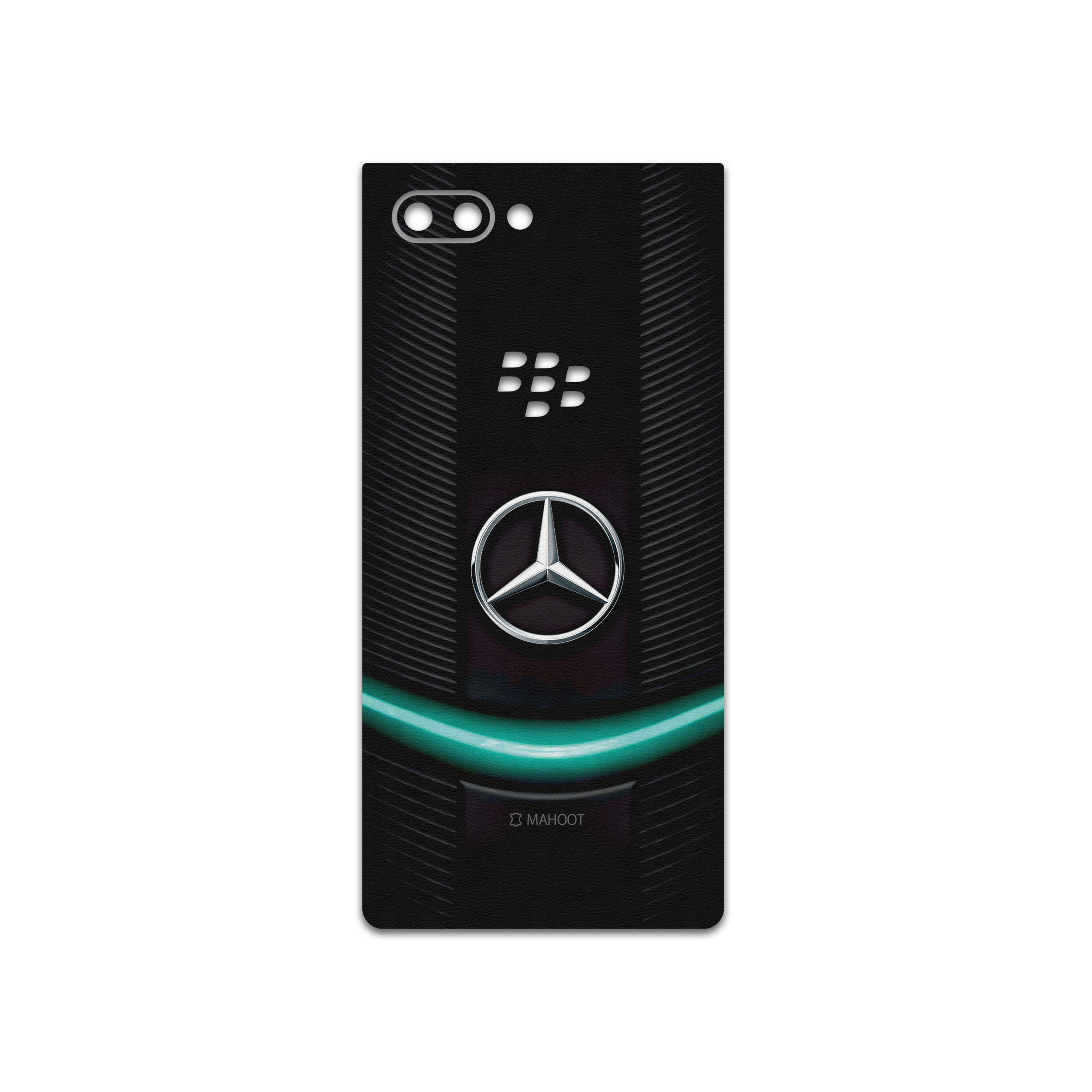 برچسب پوششی ماهوت مدل Mercedes-Benz مناسب برای گوشی موبایل بلک بری Key 2