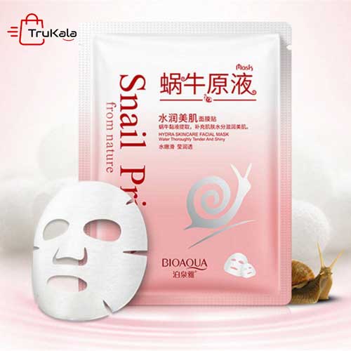 ماسک ورقه ای صورت با عصاره حلزون بیوآکوا