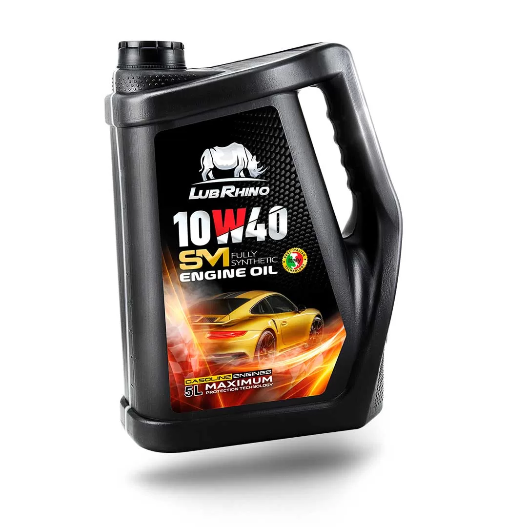 روغن موتور لوبرینو SM 10W-40 صادراتی 4 لیتری تمام سنتیک درجه 1 (اجرت تعویض روغن حضوری ویژه شهرکرج)