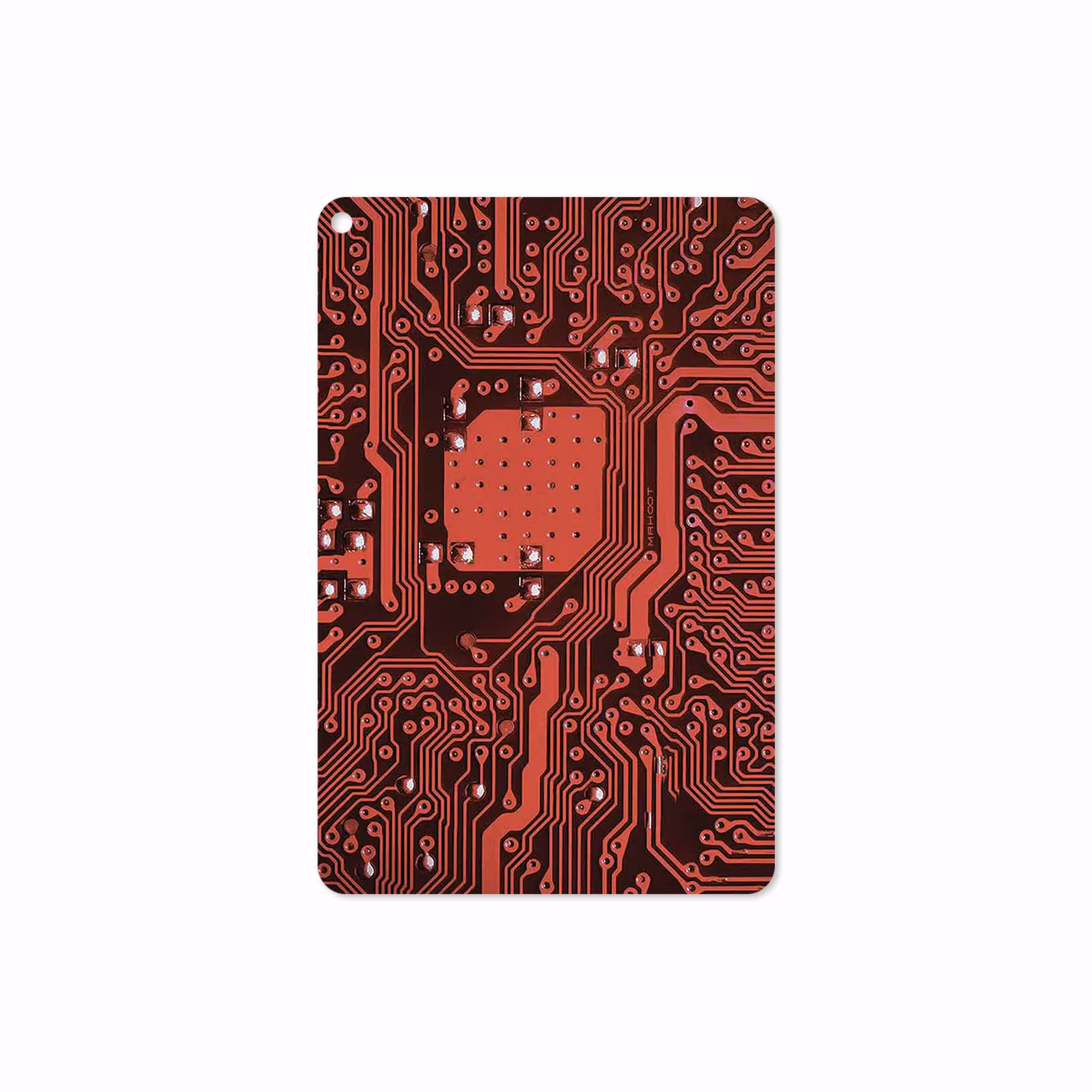برچسب پوششی ماهوت مدل Red Printed Circuit Board مناسب برای تبلت اپل iPad mini (GEN 5) 2019 A2125