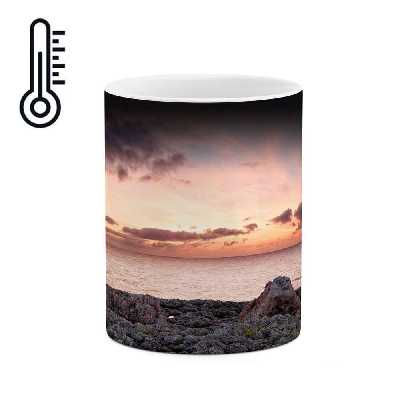 ماگ حرارتی طرح منظره رویایی و زیبا  مدل mgph14633