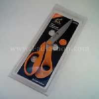 قیچی دسته نارنجی تیغه بلند