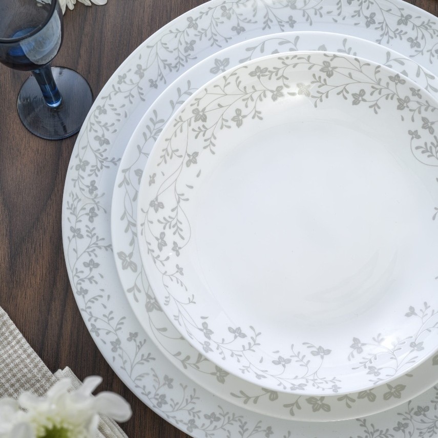 سرویس 26 پارچه گلدن اپال گلریز طوسی ( پس کرایه )