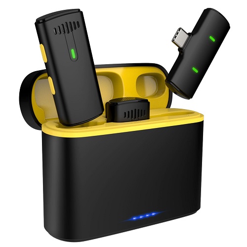 میکروفن وایرلس 2عددی K10 Dual Type-C