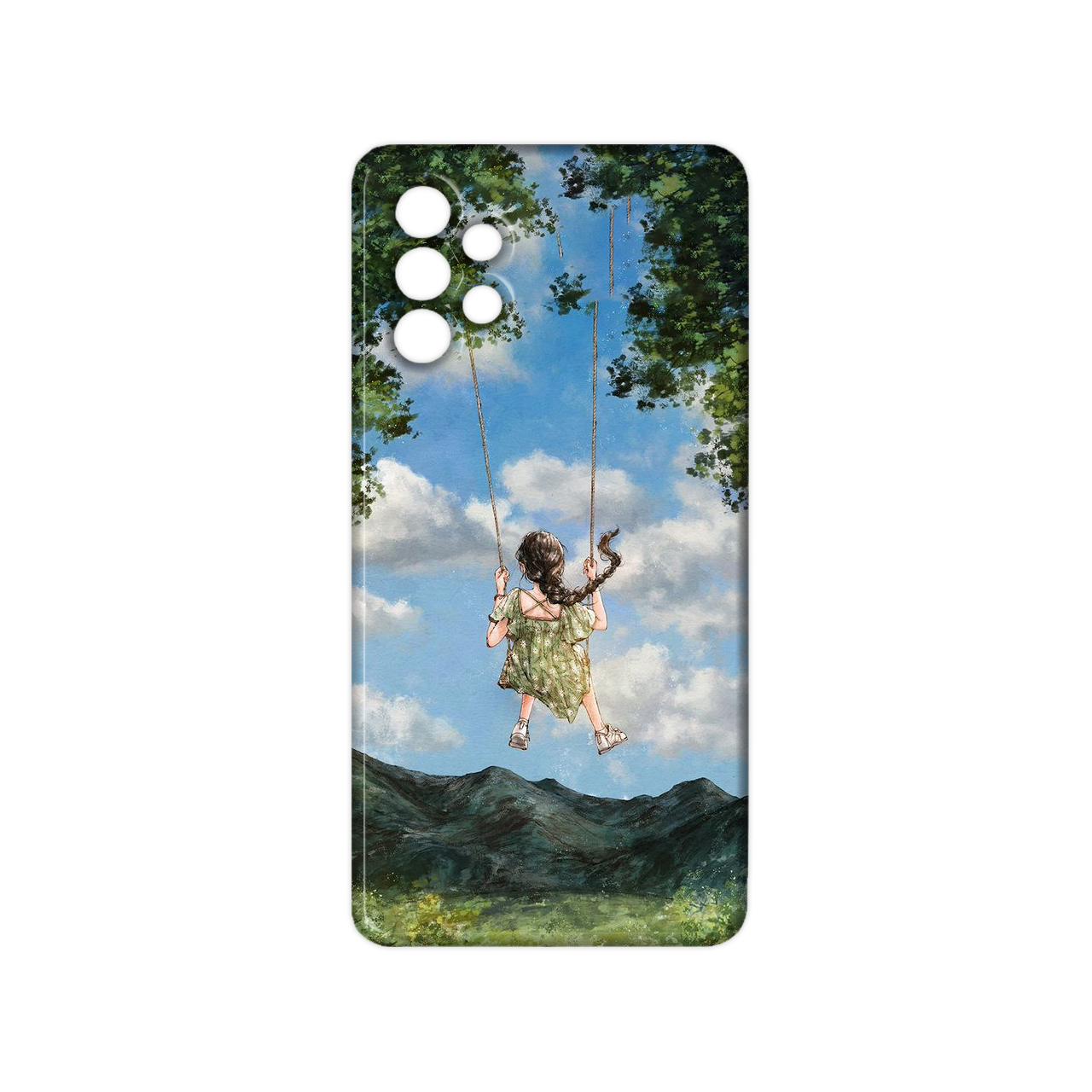  کاور مدل دخترانه کد 153 مناسب برای گوشی موبایل سامسونگ galaxy A72