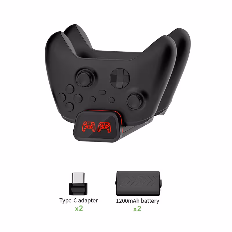 پایه شارژر دسته Xbox Series دابی TYX-0625   باتری 1200mAh