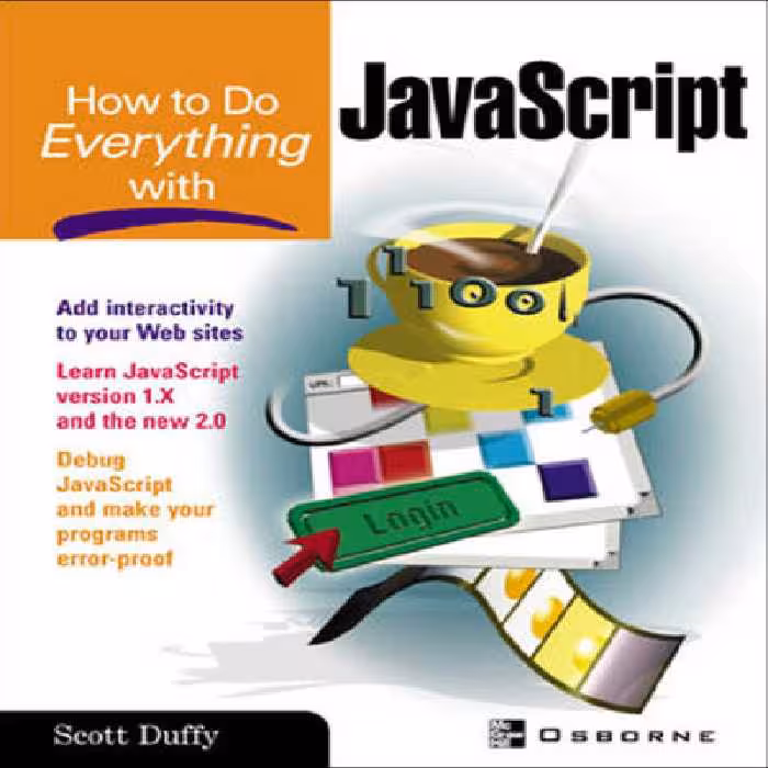 خرید و دانلود نسخه کامل کتاب How To Do Everything with JavaScript