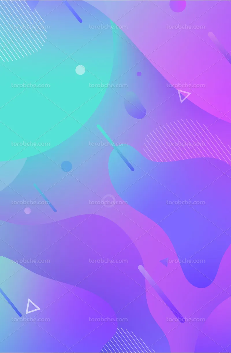 وکتور پس زمینه آبی بنفش انتزاعی | گرافیک با طعم تربچه