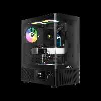 کیس گیمینگ ATLAS E2 CG | با طراحی شیشه‌ای و فن‌های ARGB